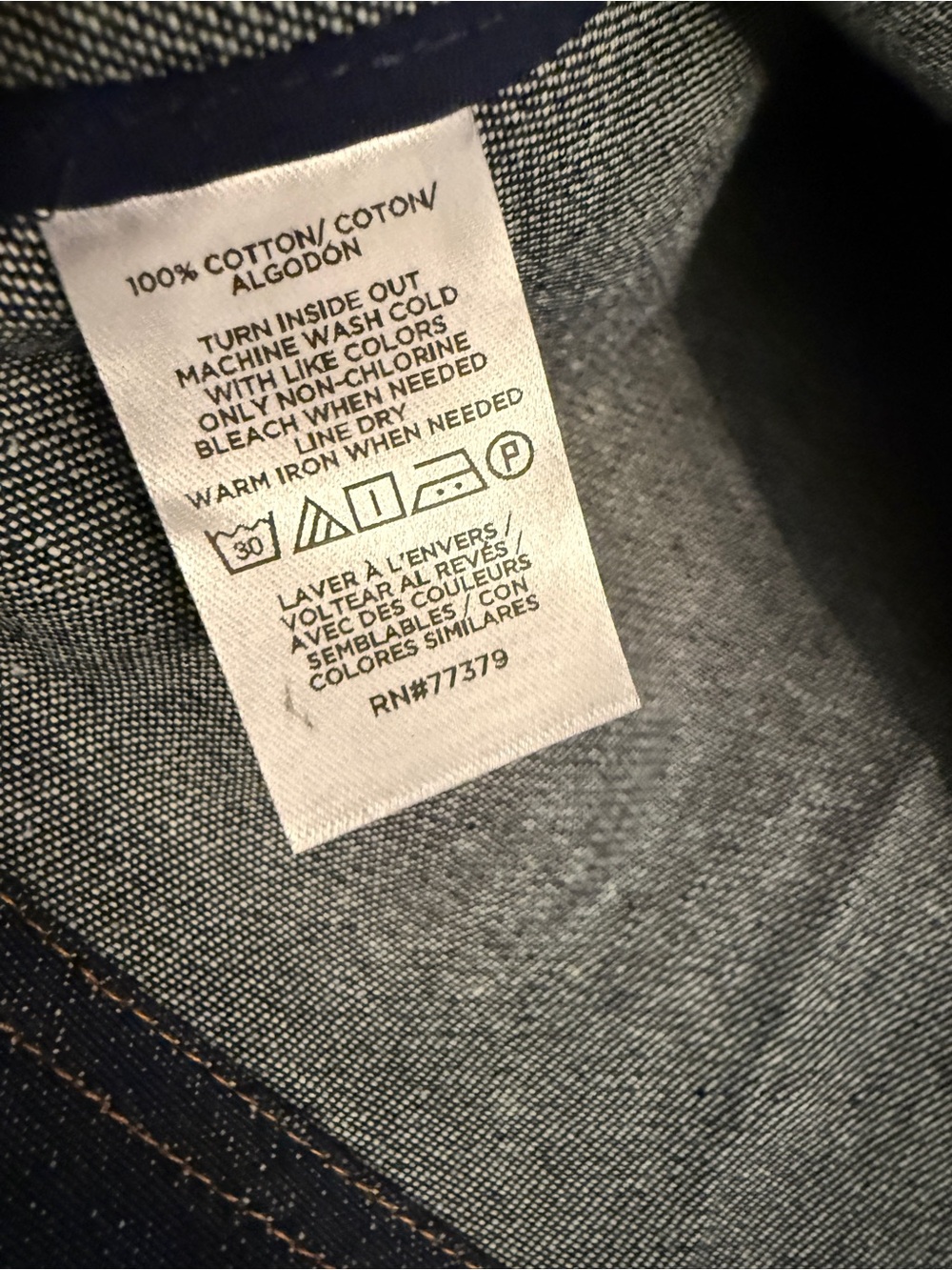 Ann Taylor Short Sleeve Denim Dress New - Picture 7 of 8
